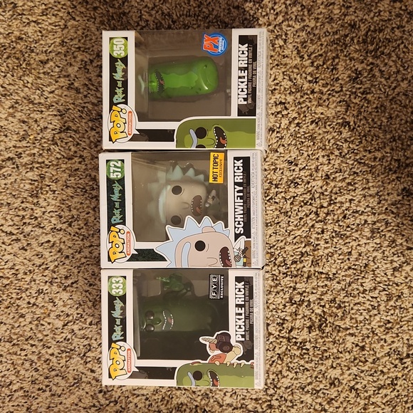 Funko Other - NIP Funko pop Rick and Morty set